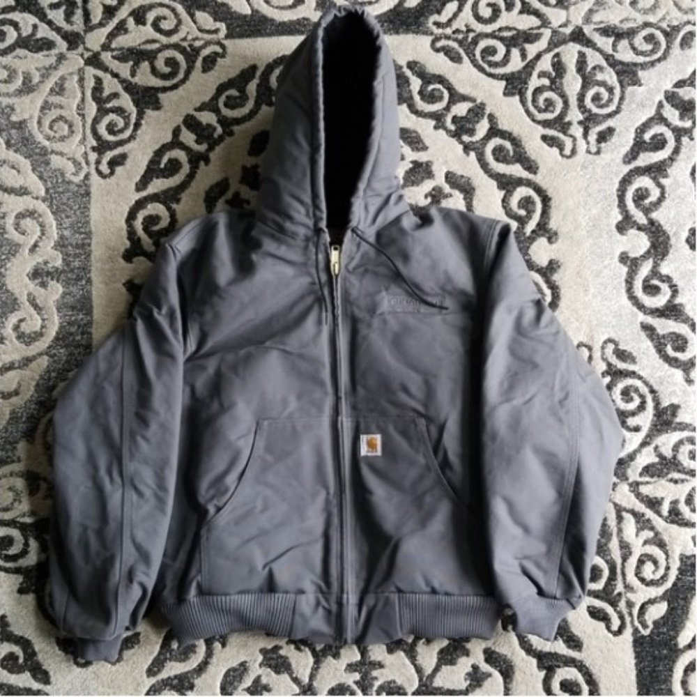 ❄NWT Gray Carhartt Insulated Jacket Size Large❄